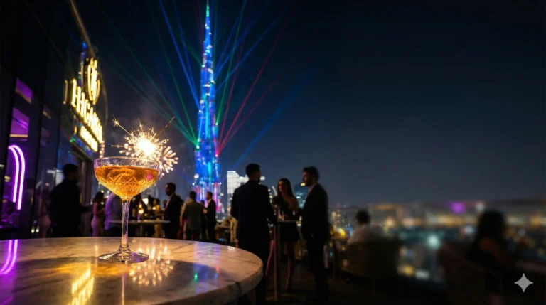 Best Rooftop Bars Downtown Dubai Nye 2026.