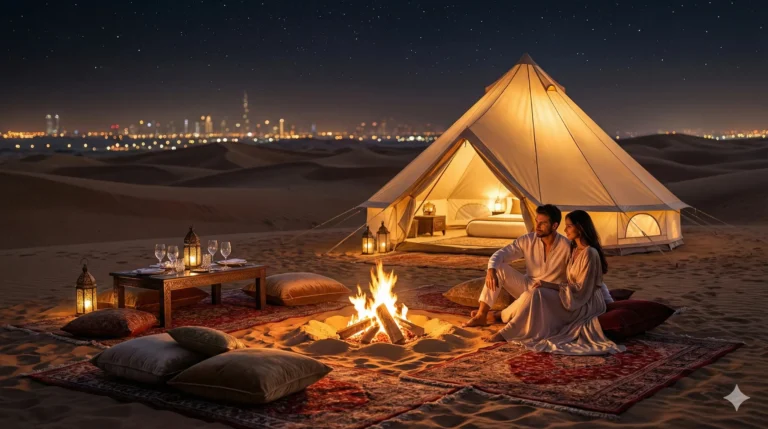Dubai Desert Safari New Year Eve Glamping 2026.